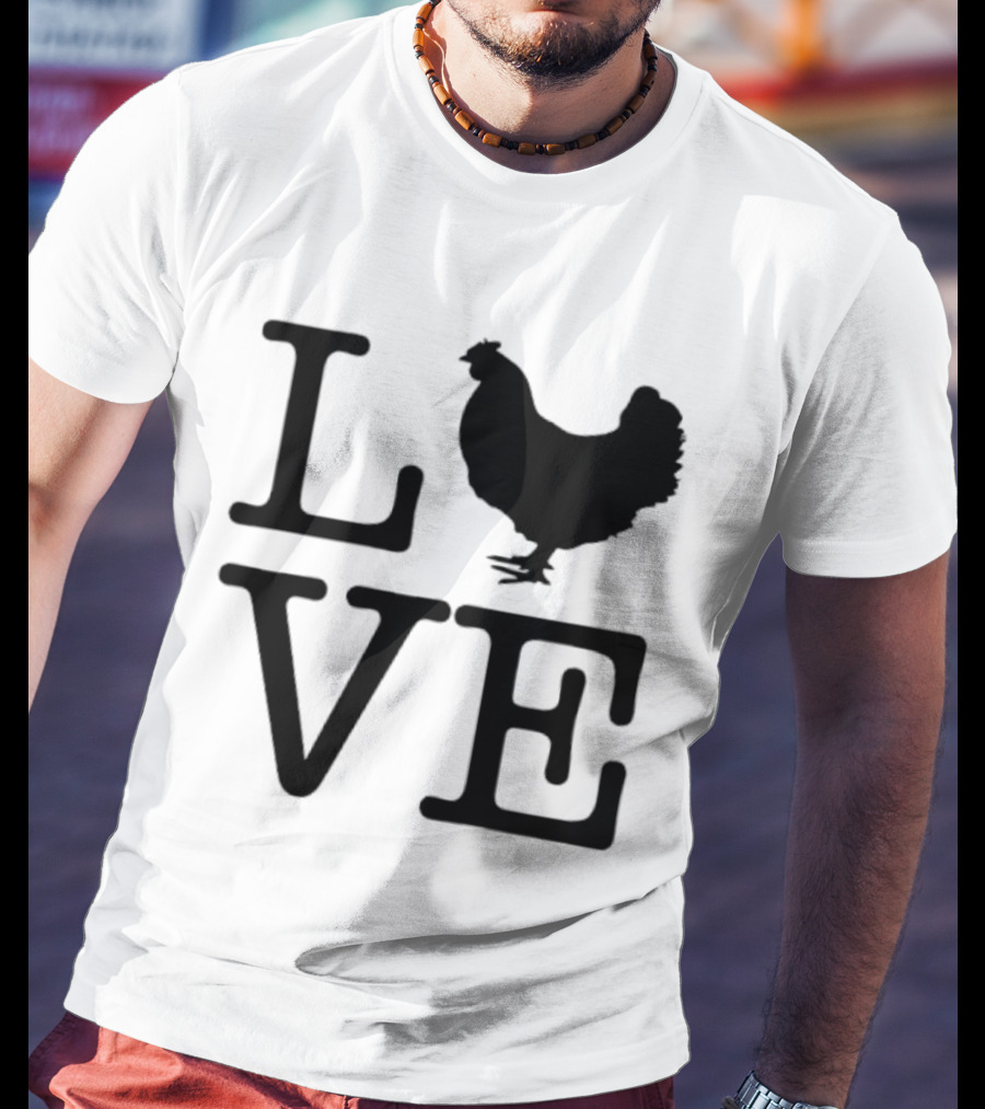 Dallas Cowboys Hunter Luepke Love Chicken LVE T-Shirt