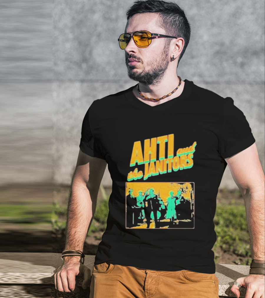 Ahti And The Janitors Alan Wake 2 Vibrant Character Scene T-Shirt
