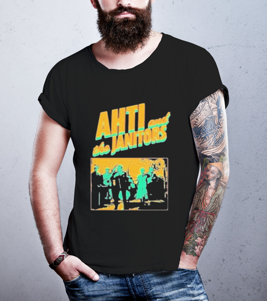 Ahti And The Janitors Alan Wake 2 Vibrant Character Scene T-Shirt