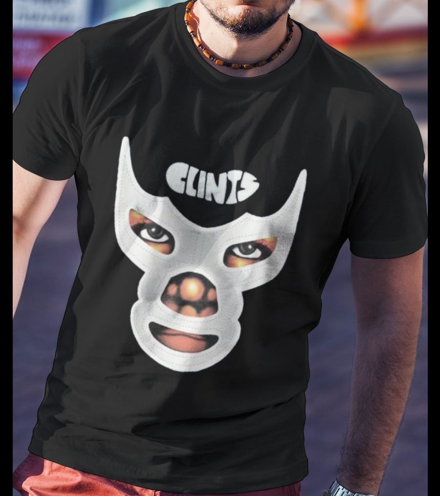 Clints Wrestler Mask Eyes T-Shirt