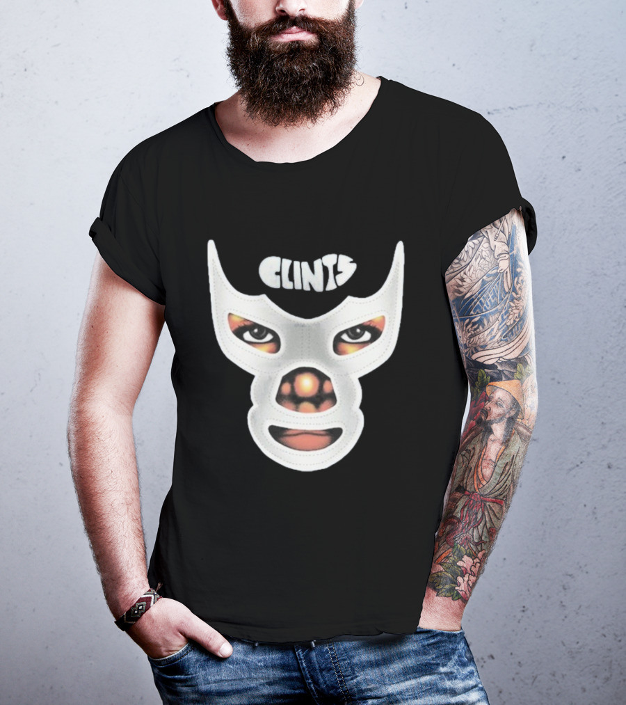 Clints Wrestler Mask Eyes T-Shirt