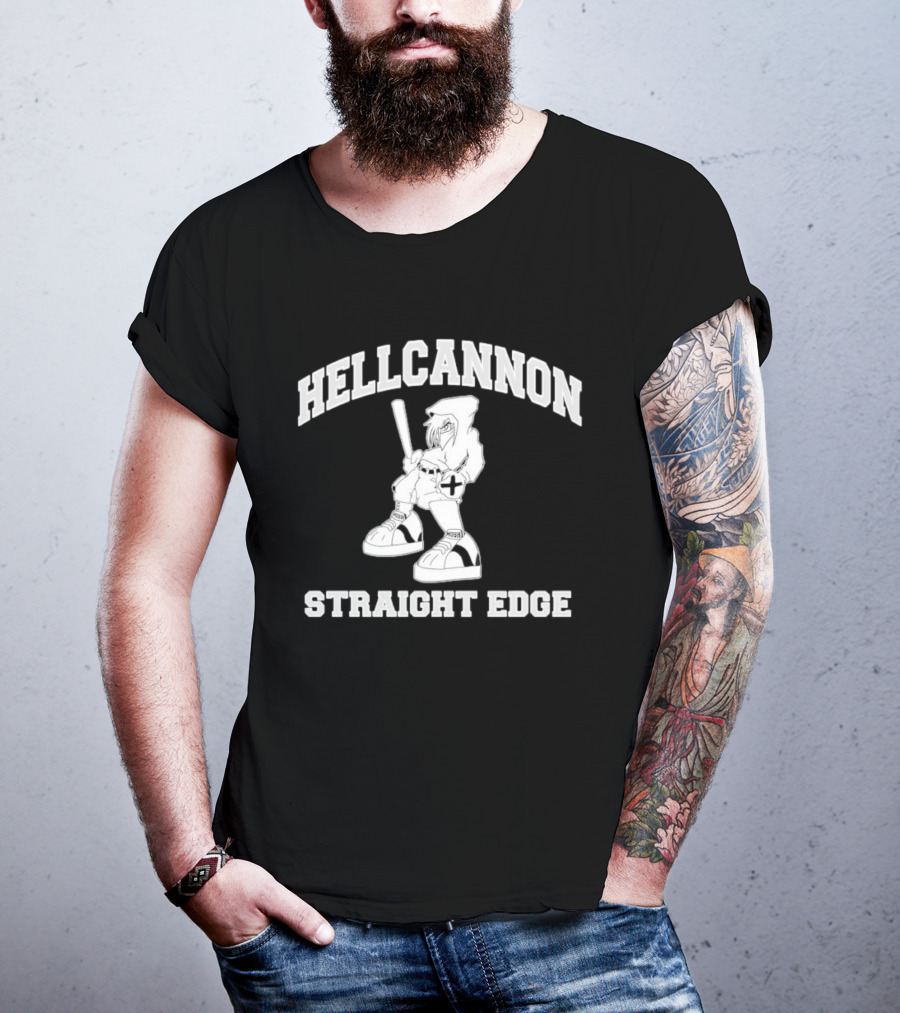 Hellcannon Straight Edge Mosh Punk T-Shirt