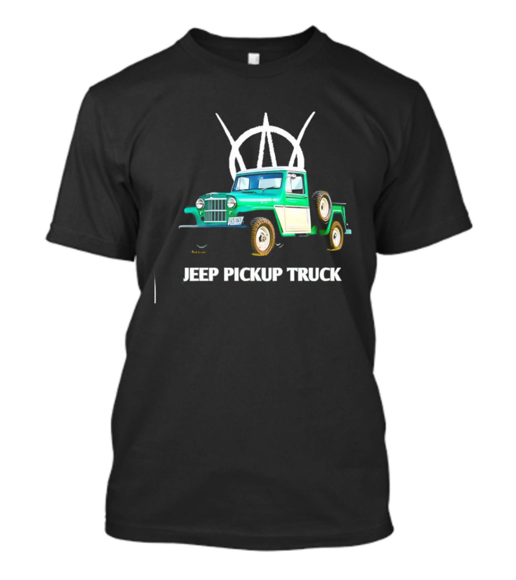 Willys Jeep Pickup Classic Vintage Truck Retro Style T-Shirt