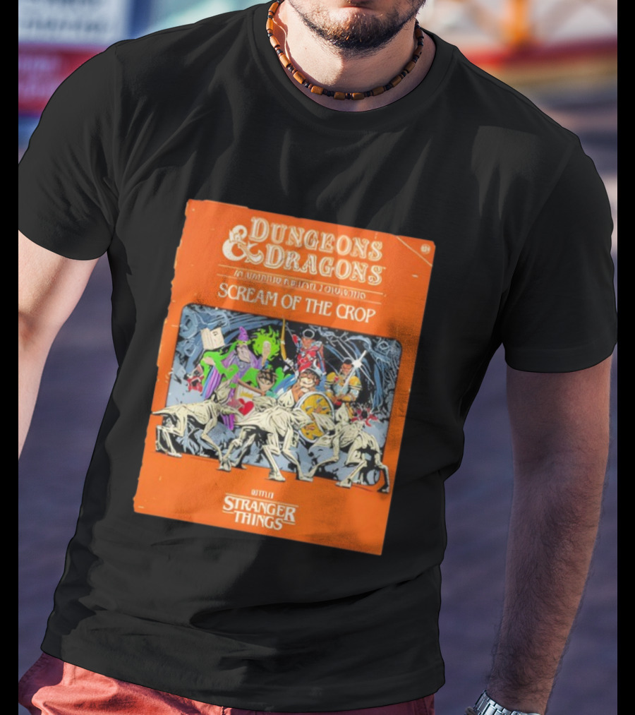Dungeons And Dragons Scream Of The Crop Stranger Things T-Shirt