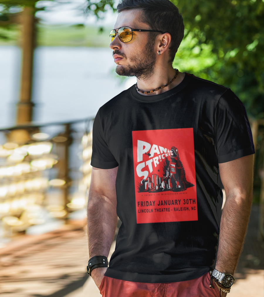 Panic Stricken A Tribute To Widespread Panic Lincoln Theatre Raleigh NC January 30 2026 T-Shirt