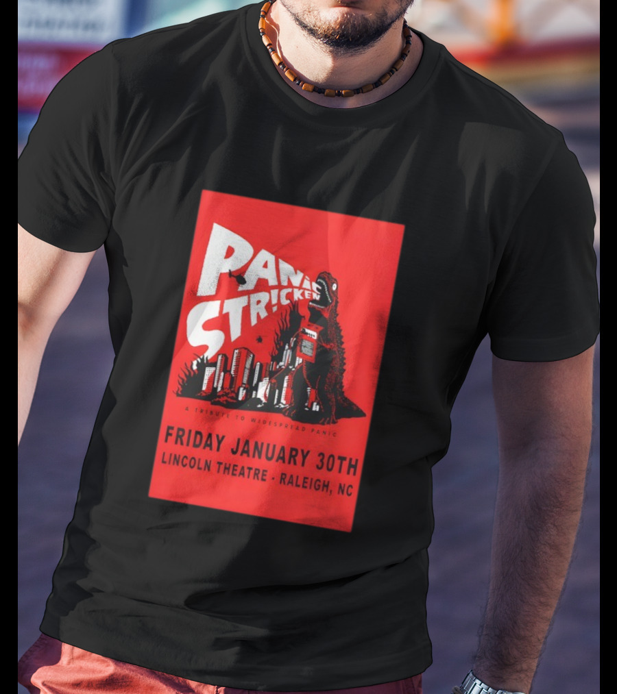Panic Stricken A Tribute To Widespread Panic Lincoln Theatre Raleigh NC January 30 2026 T-Shirt