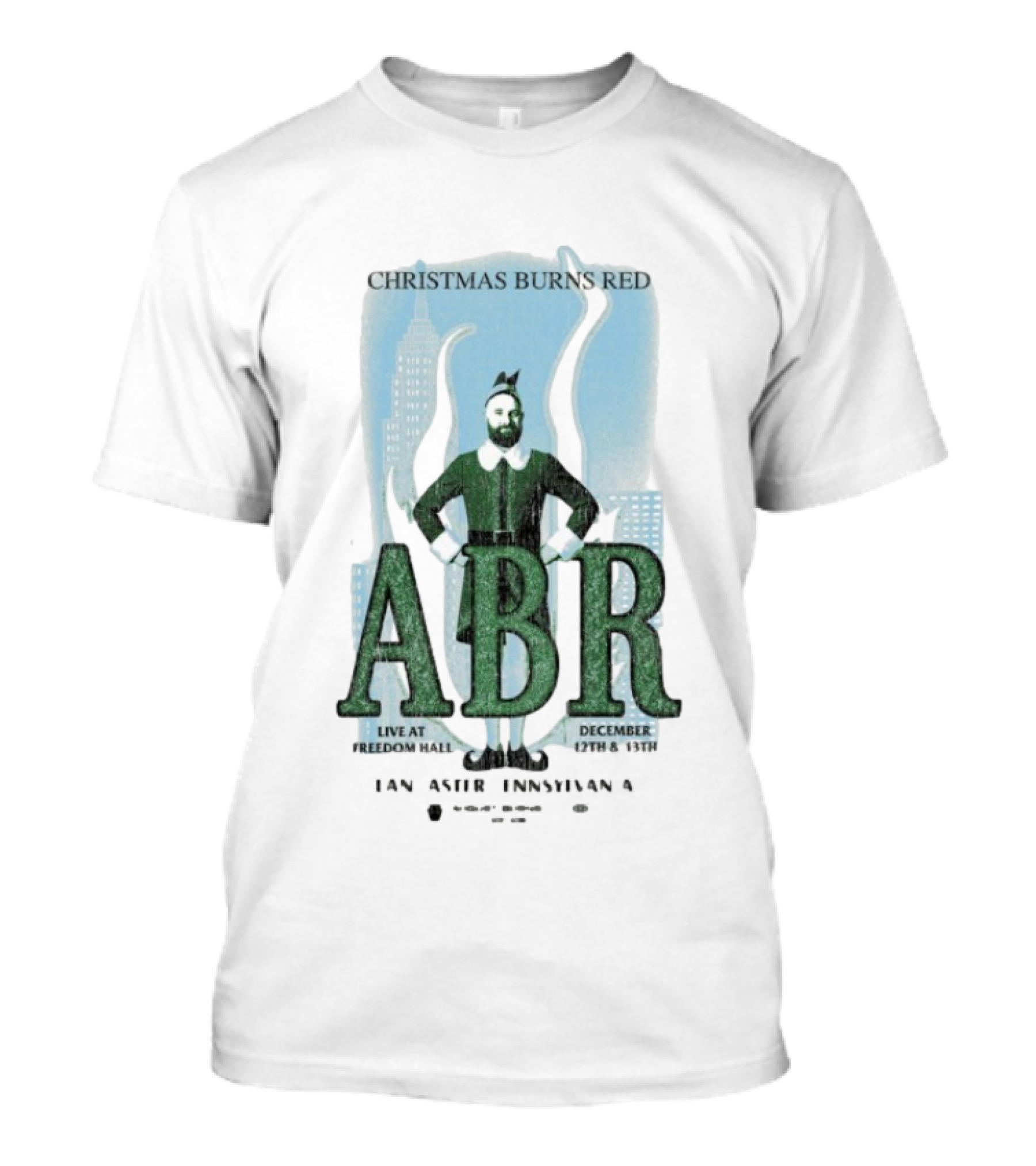 Christmas Burns Red ABR Live At Freedom Hall December 28th And 29th T-Shirt