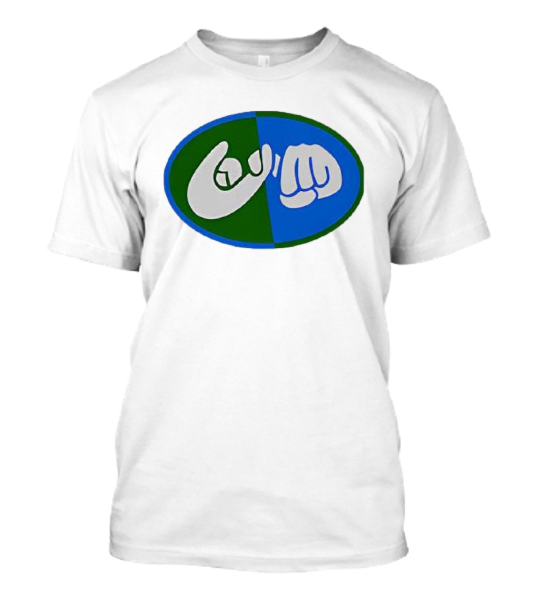 Help With That Request Circle Hand And Fist Icon T-Shirt