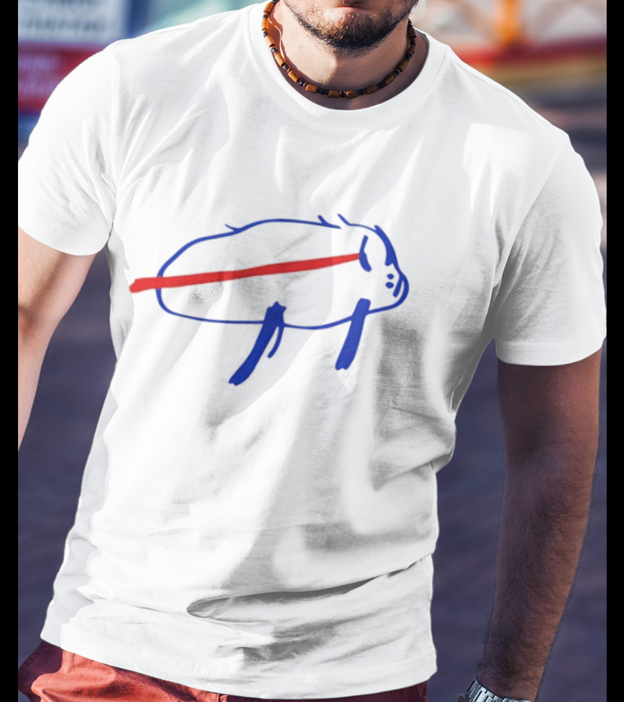Buffalo Bills Josh Allen Potato Funny Sports Mashup T-Shirt