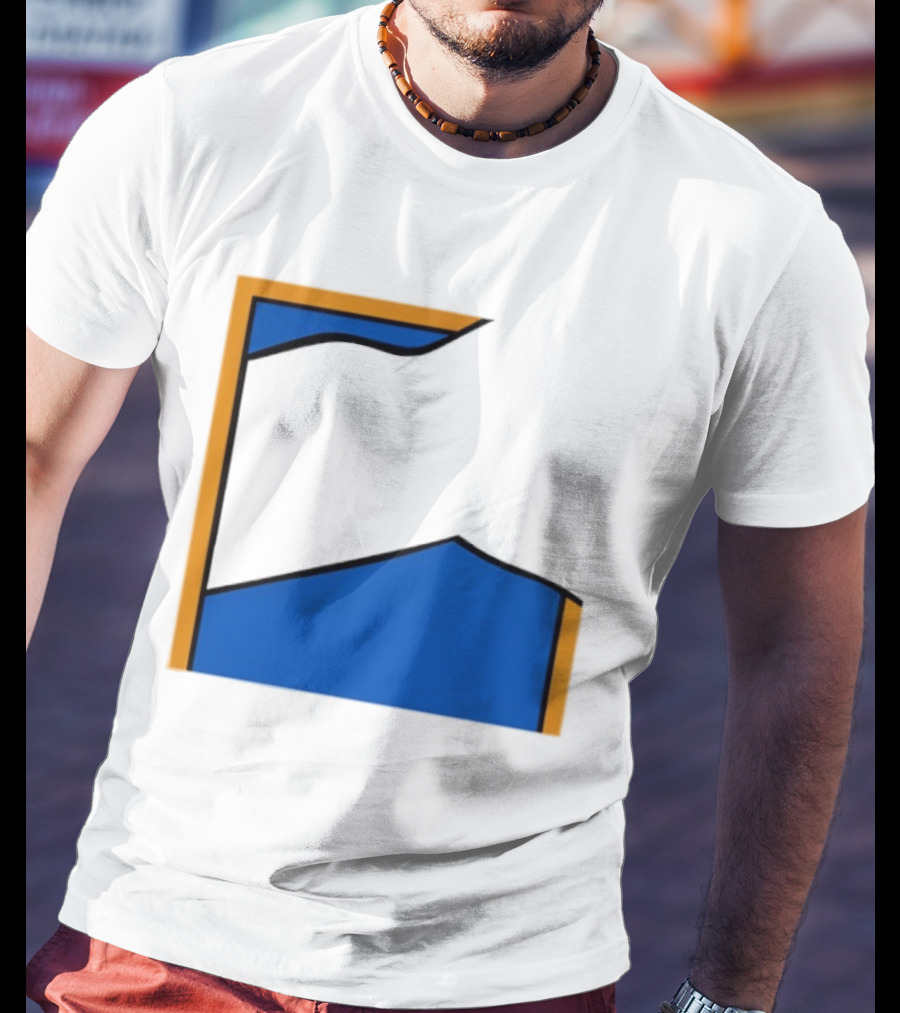 Thechemicalbrothers Kipping Like A Stone Retro Blue Orange Modern Art Style T-Shirt