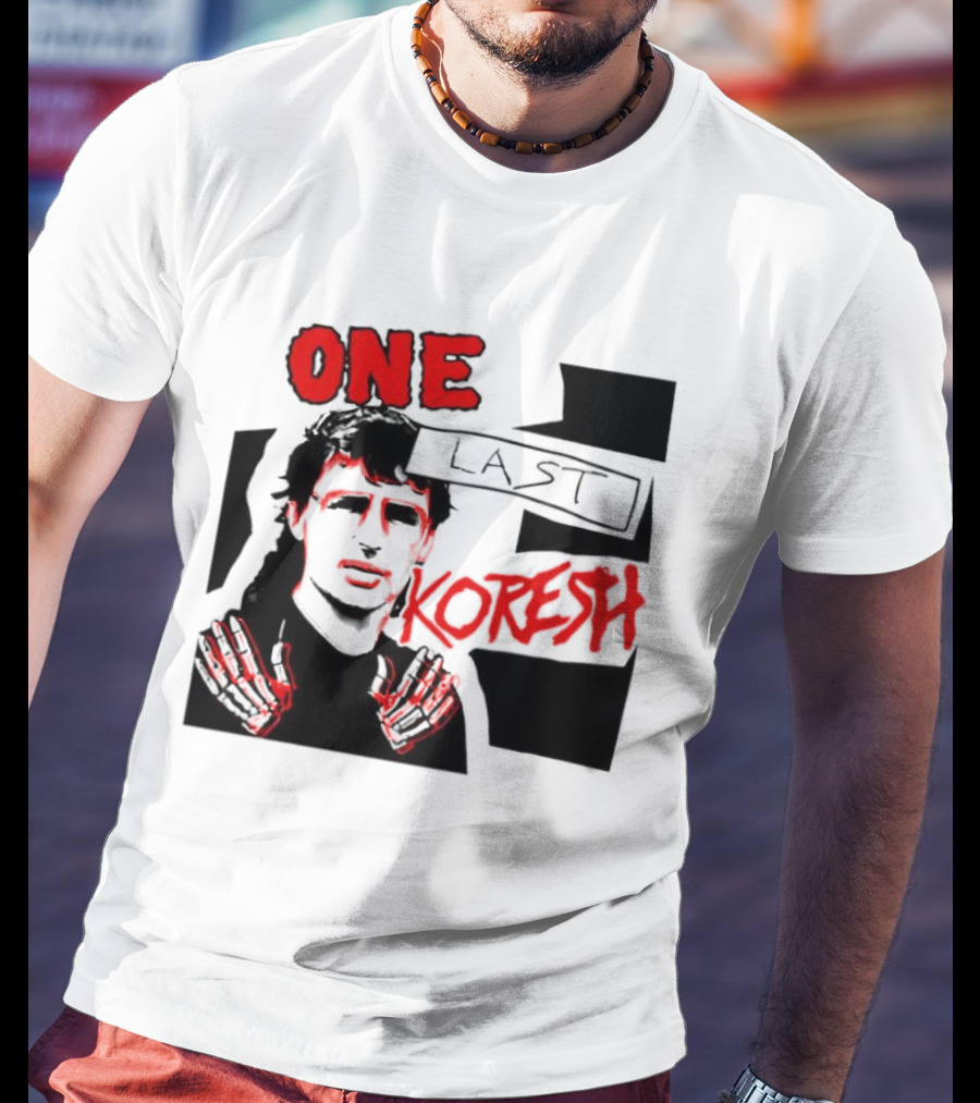 One Last Koresh çizimi T-Shirt