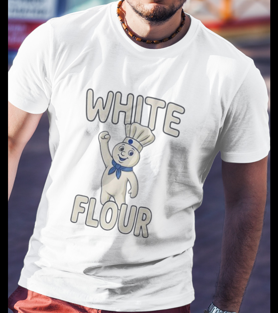 Pillsbury Doughboy White Flour Mascot T-Shirt