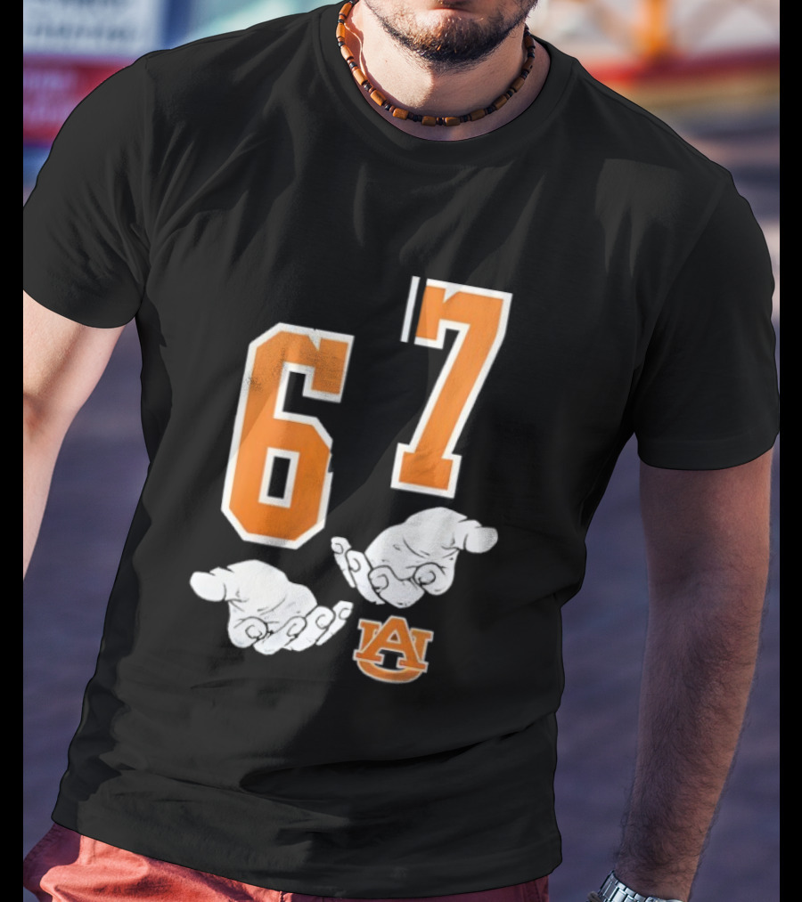 Auburn Tigers 67 Rock Paper Scissors Fun T-Shirt