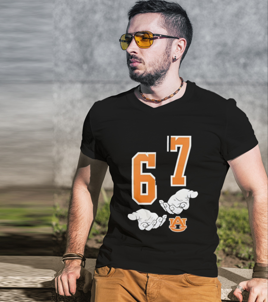 Auburn Tigers 67 Rock Paper Scissors Fun T-Shirt