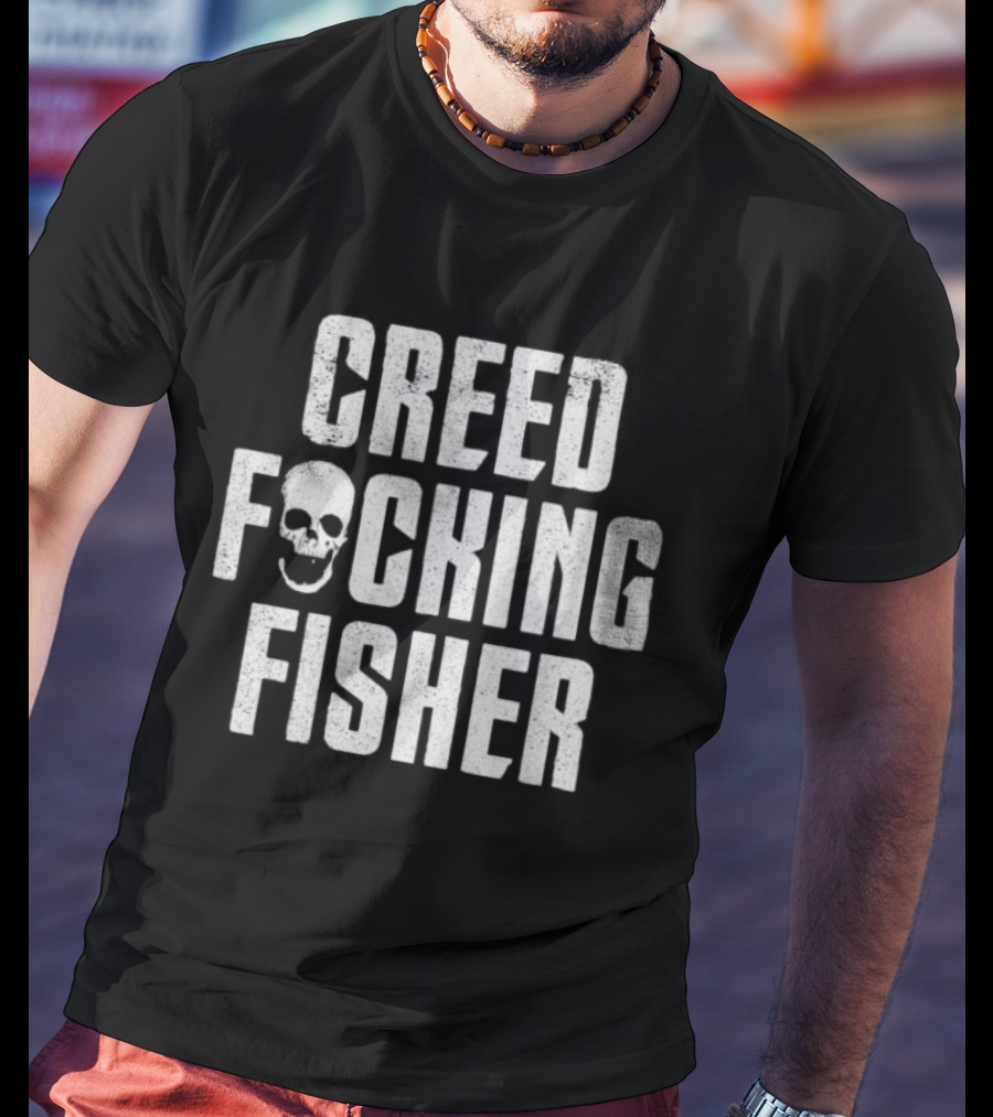 Creed Fisher Skull Graphic Bold T-Shirt