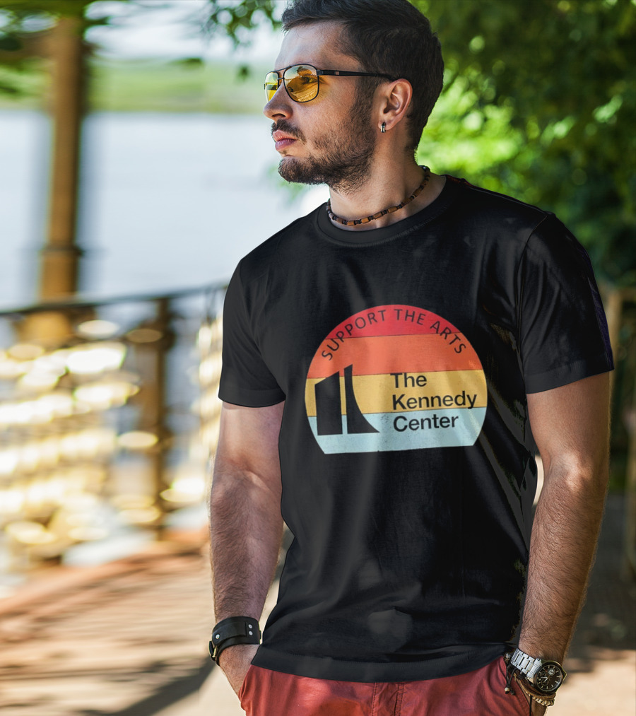 Support The Arts The Kennedy Center Vintage Protest T-Shirt