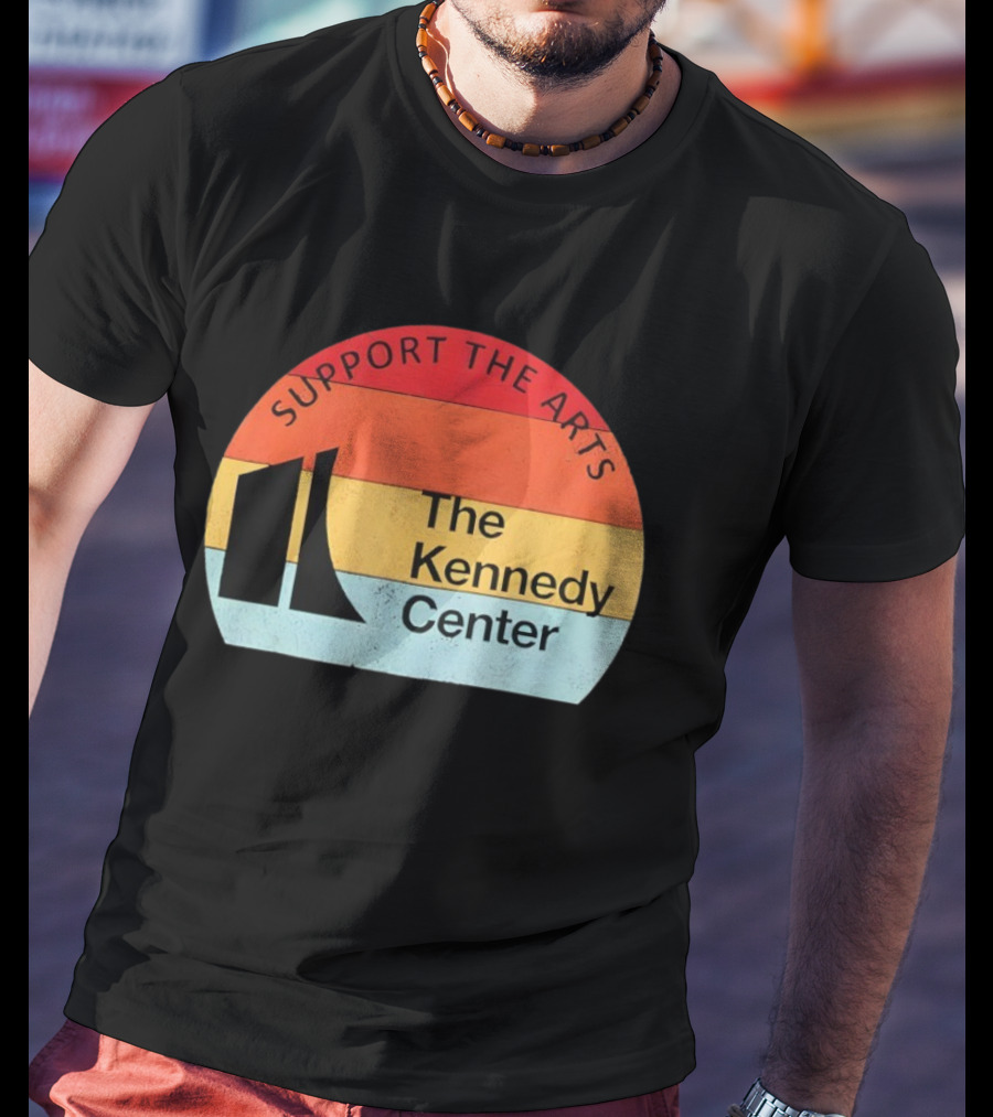 Support The Arts The Kennedy Center Vintage Protest T-Shirt