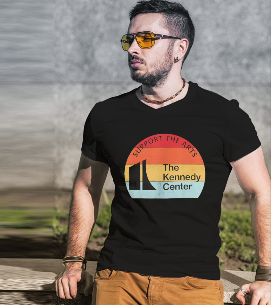 Support The Arts The Kennedy Center Vintage Protest T-Shirt