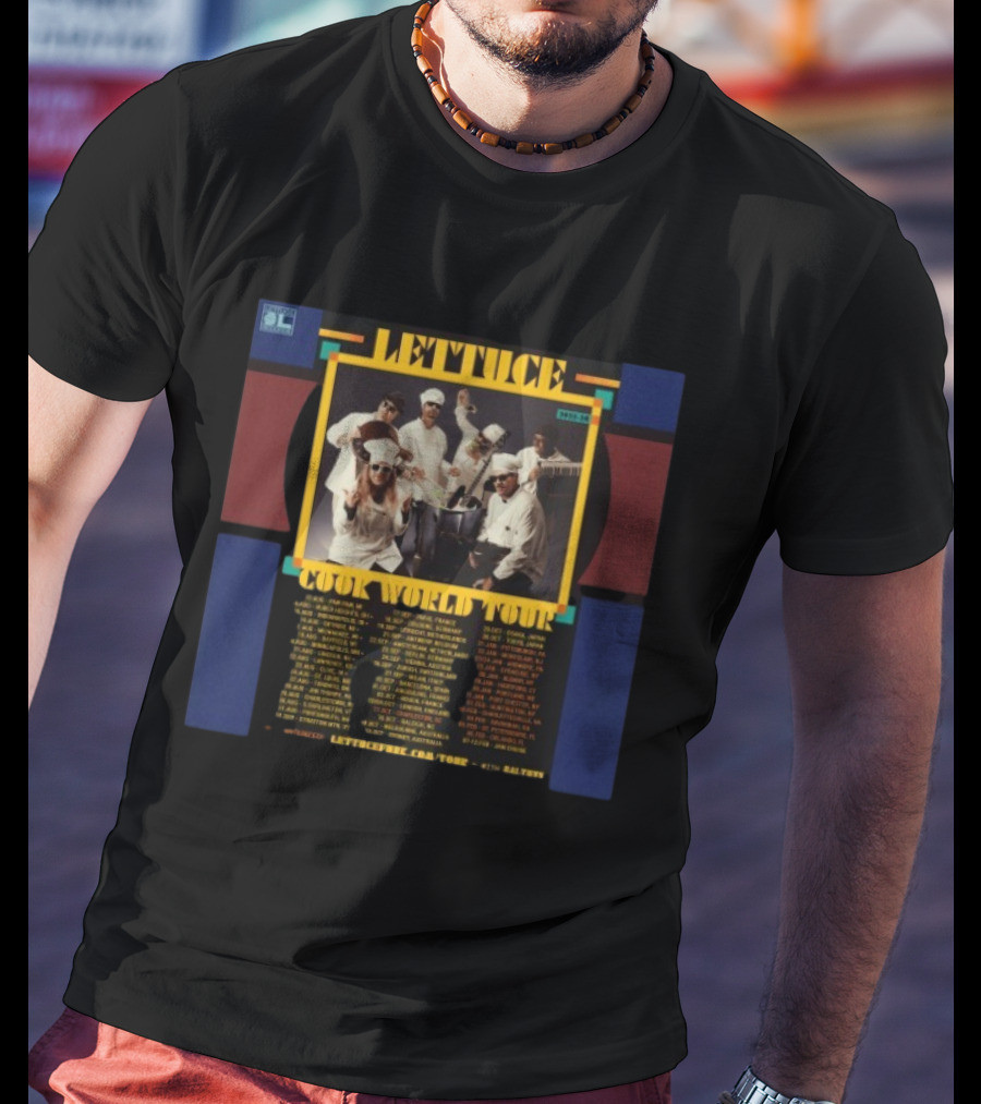 Lettuce Cook World Tour 2026 Cities And Dates Retro Band T-Shirt