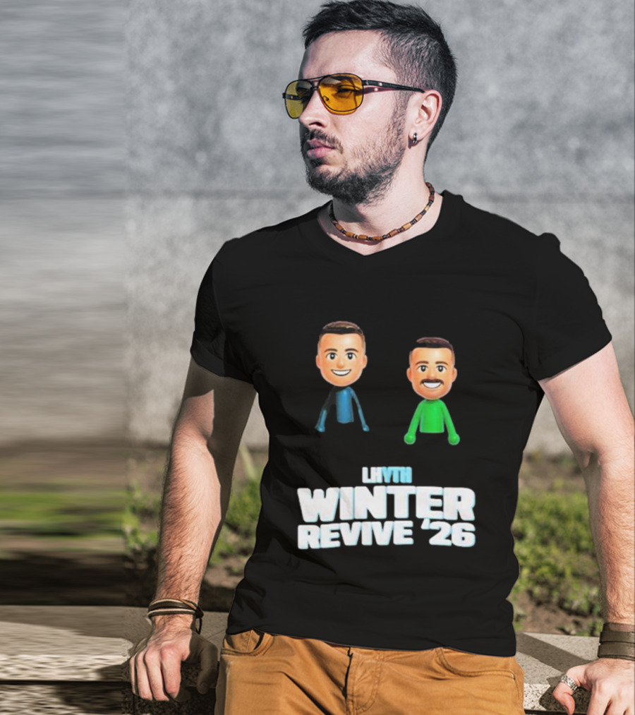Lhyth Winter Revive '26 Cartoon Figures T-Shirt