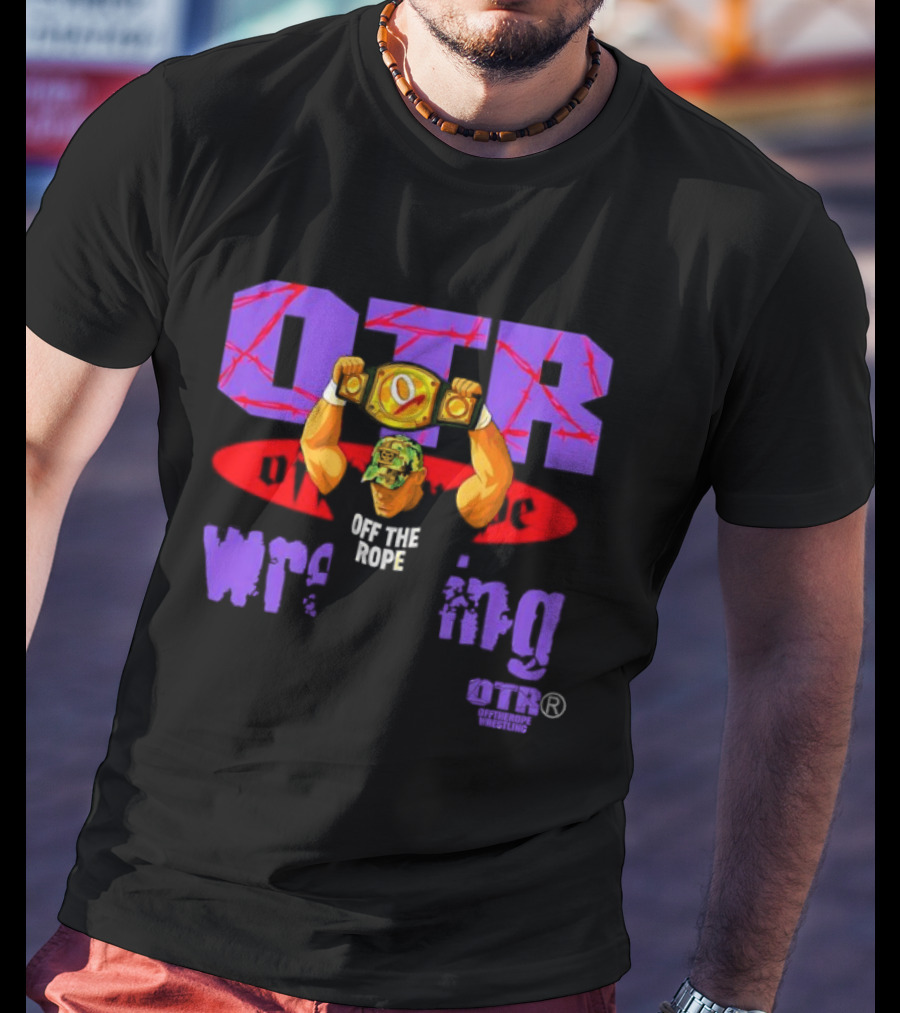 OTR Off The Ropes Wrestling Championship Belt Victory T-Shirt