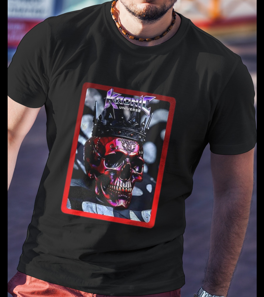 Kronic Universe Red Skull Monarch Of Darkness T-Shirt