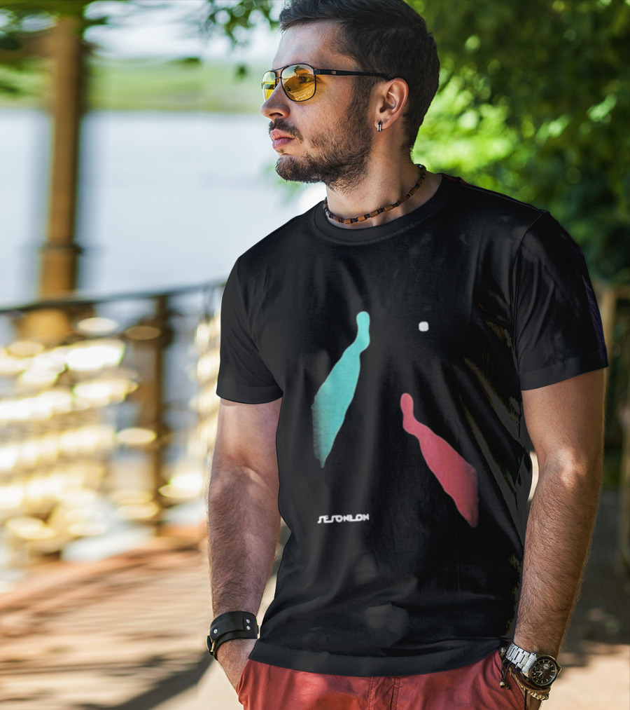 Sesoneon Legs Colorful Minimalist Abstract T-Shirt