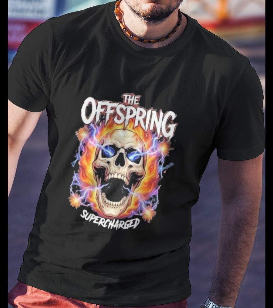 The Offspring Supercharged 2026 Grand Sierra Resort Reno Nevada Bad Religion Concert T-Shirt