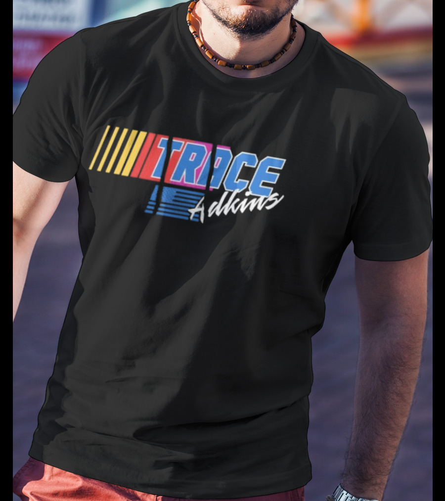Trace Adkins USA Flag Racing T-Shirt
