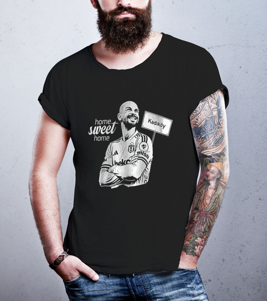 Václav Černý Home Sweet Home Football Flag Concept T-Shirt