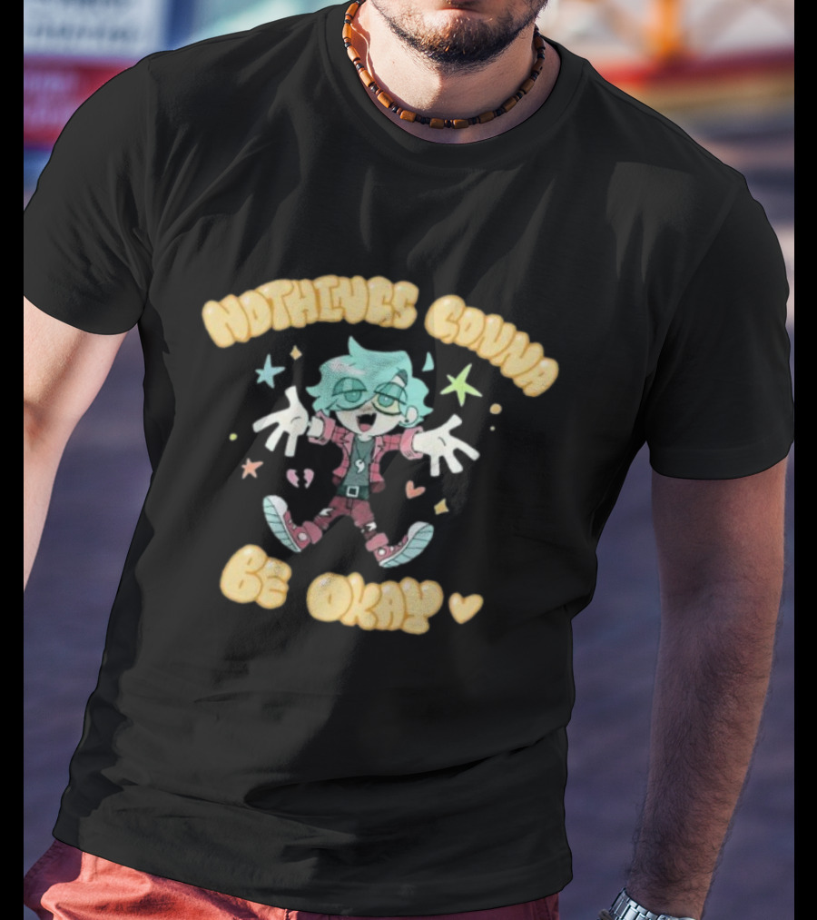 Zeddyzi Pebble Nothing’s Gonna Be Okay T-Shirt