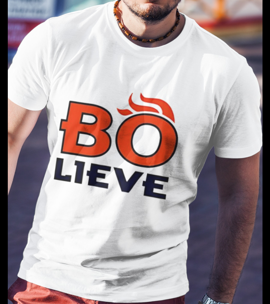 Bo Lieve Denver Broncos Flame T-Shirt