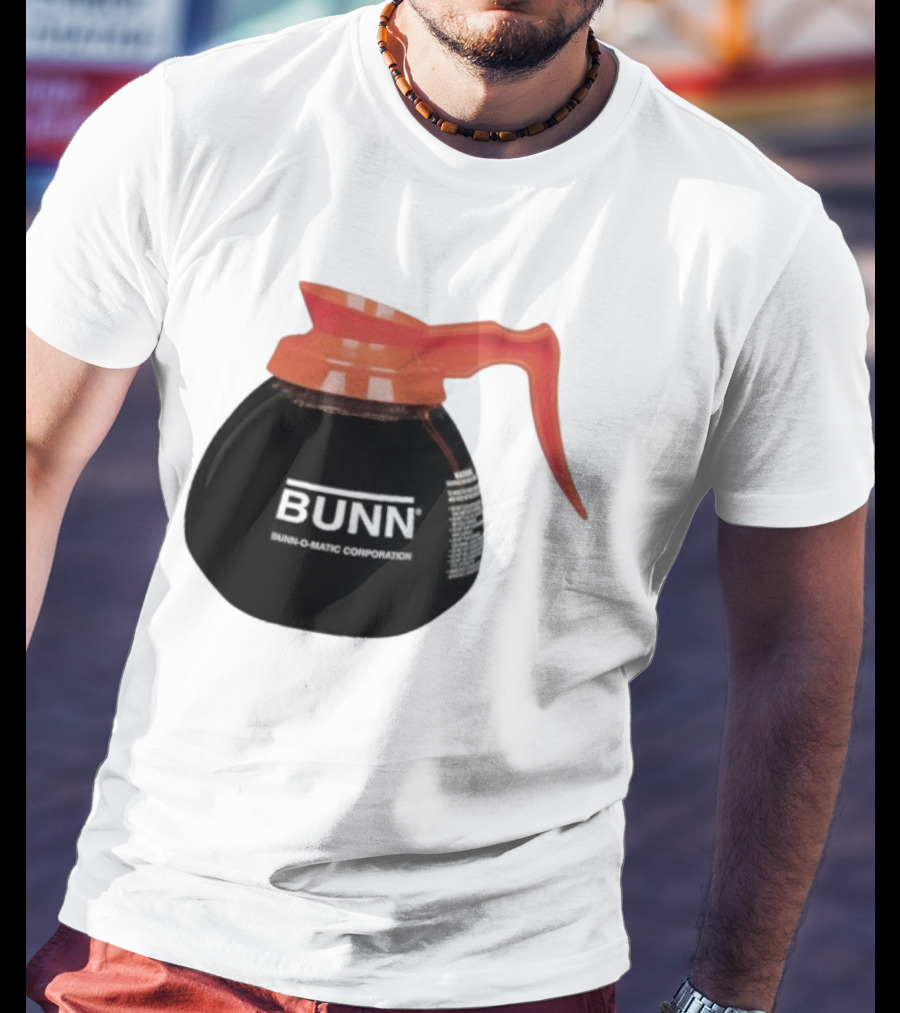 Bunn Coffee Pot Bunn O Matic Corporation Classic Orange Handle T-Shirt