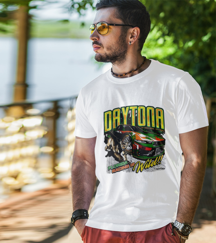 Daytona International Speedway Florida Racing Is Wild Daytona 500 Regional Franklin T-Shirt