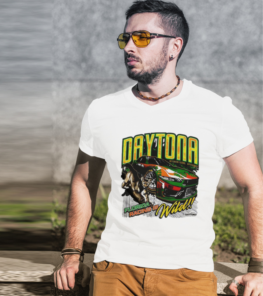 Daytona International Speedway Florida Racing Is Wild Daytona 500 Regional Franklin T-Shirt