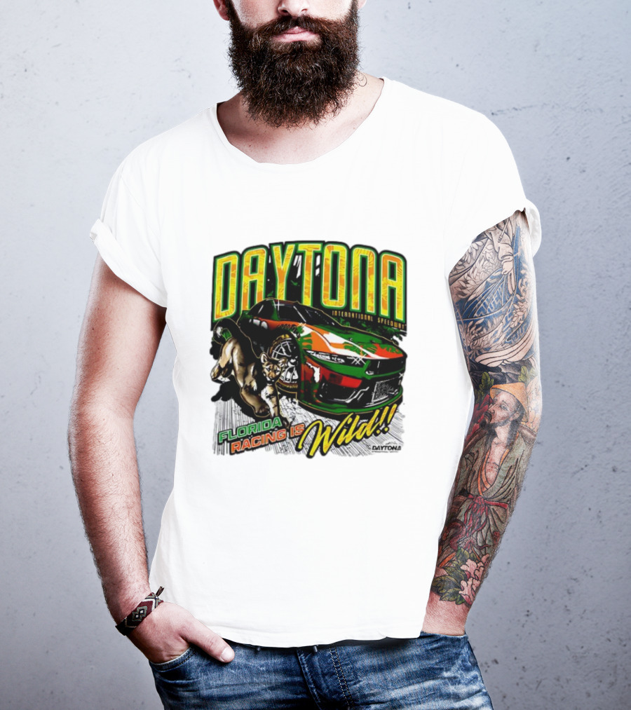 Daytona International Speedway Florida Racing Is Wild Daytona 500 Regional Franklin T-Shirt