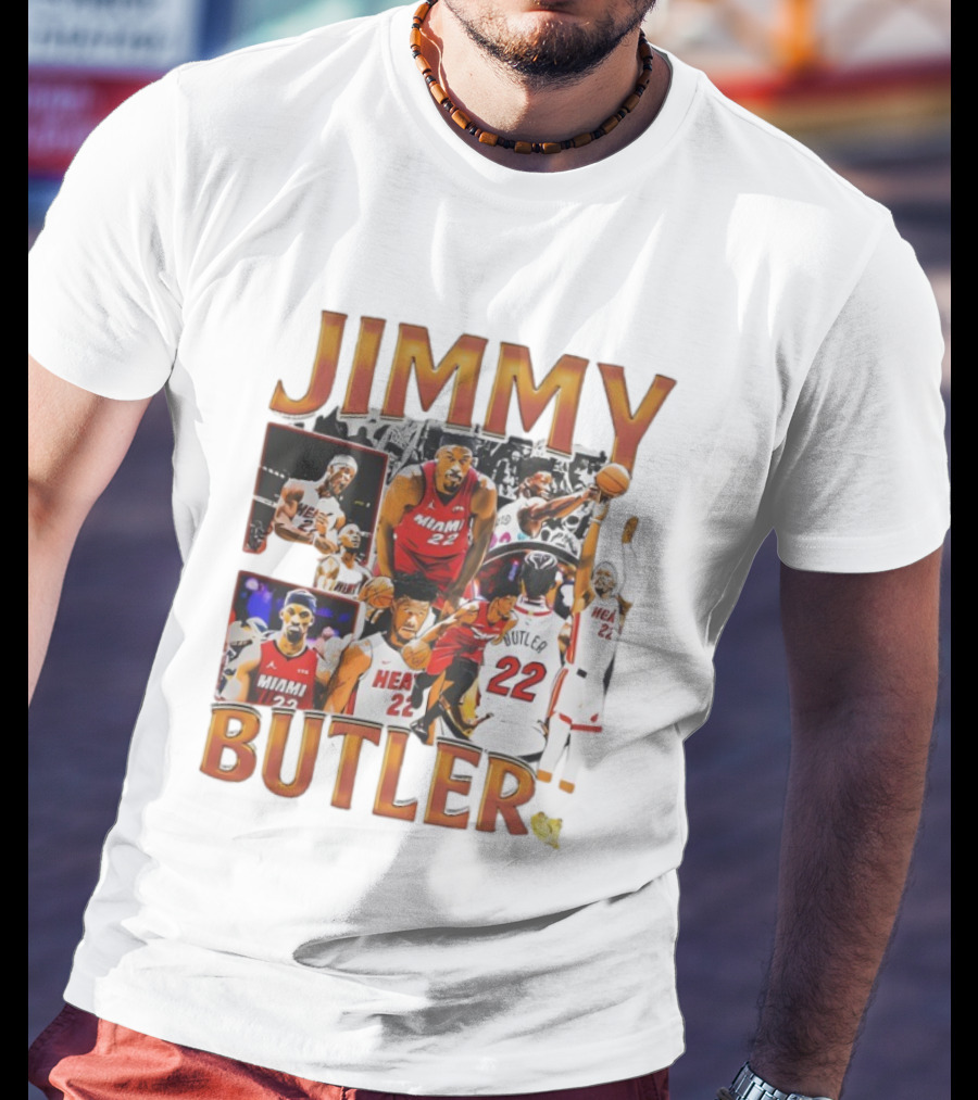 Jimmy Butler Miami Heat 22 Basketball Star Highlights T-Shirt