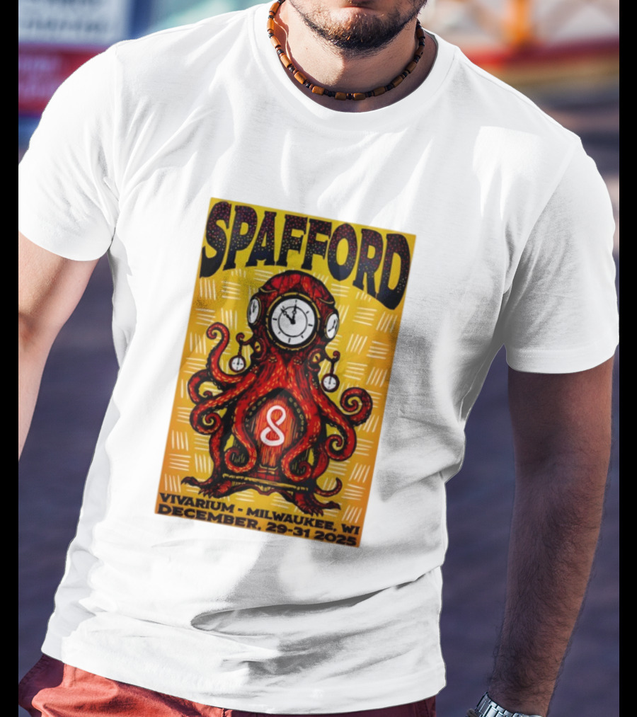 Spafford Vivarium Milwaukee WI December 29 31 2025 Octopus T-Shirt