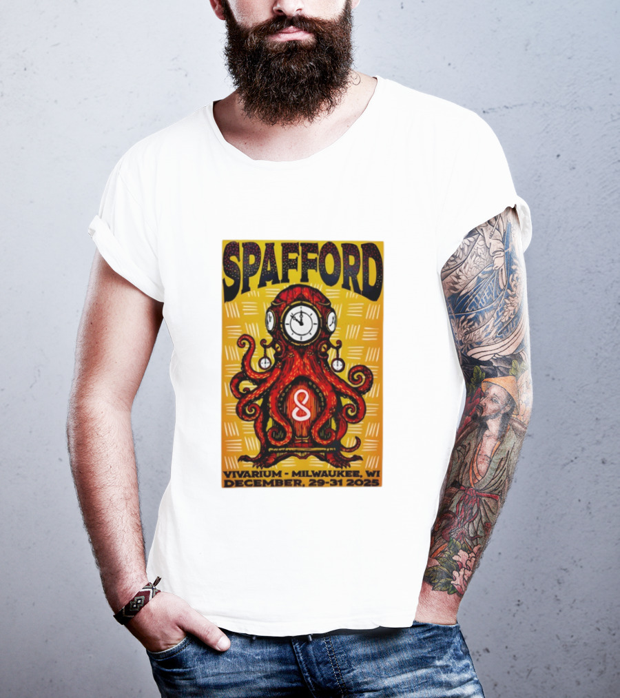 Spafford Vivarium Milwaukee WI December 29 31 2025 Octopus T-Shirt