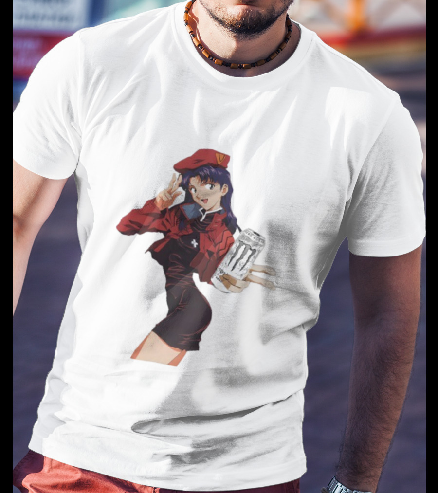 Misato Katsuragi Monster Energy Zero Sugar T-Shirt