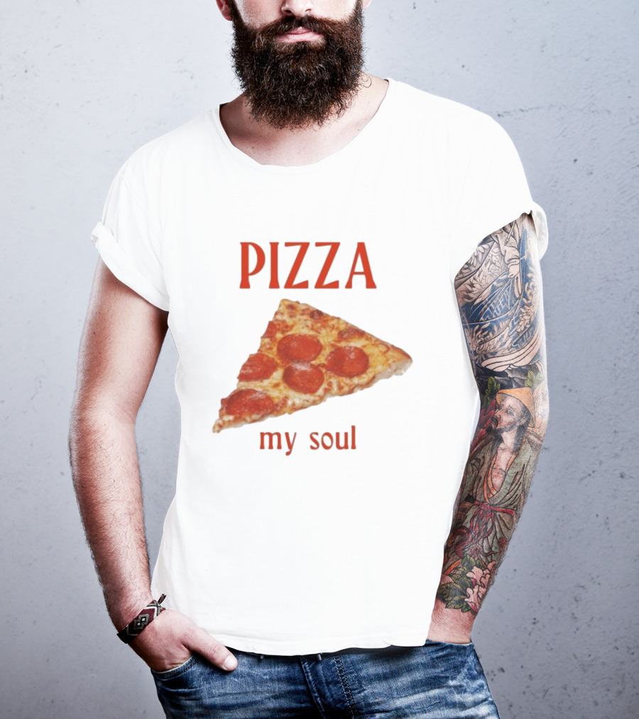 Pizza My Soul Pepperoni Slice T-Shirt