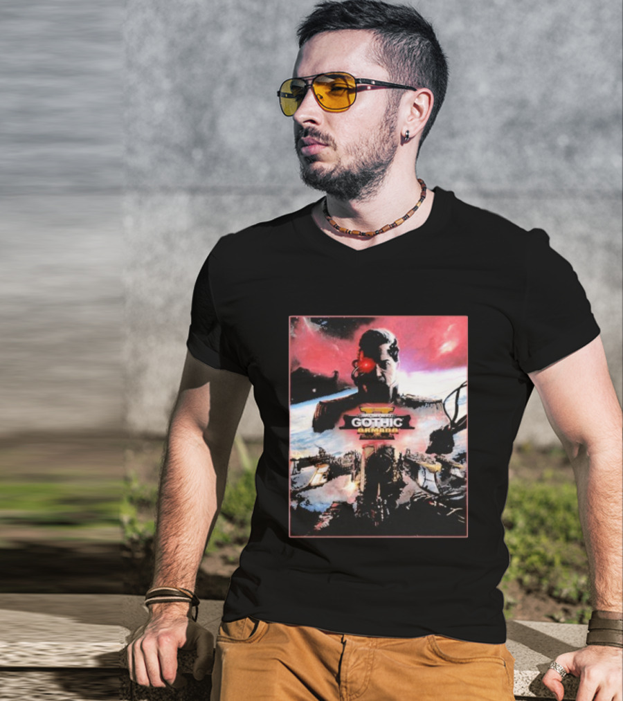 Battlefleet Gothic Armada 2 Sci Fi Naval Warfare Commander Game T-Shirt