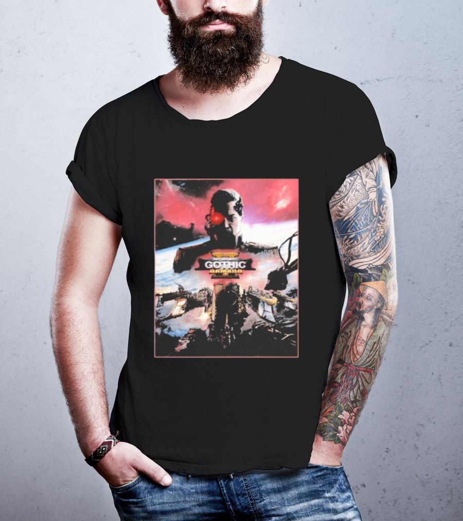 Battlefleet Gothic Armada 2 Sci Fi Naval Warfare Commander Game T-Shirt