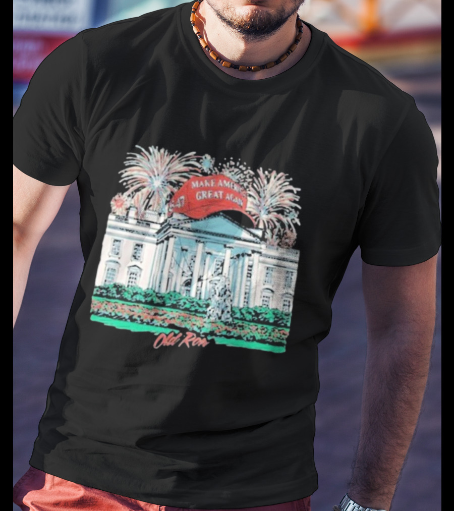 Jarren Duran Make America Great Again White House Old Row T-Shirt