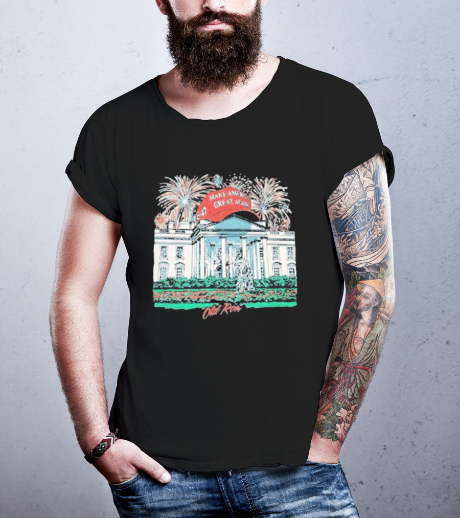 Jarren Duran Make America Great Again White House Old Row T-Shirt