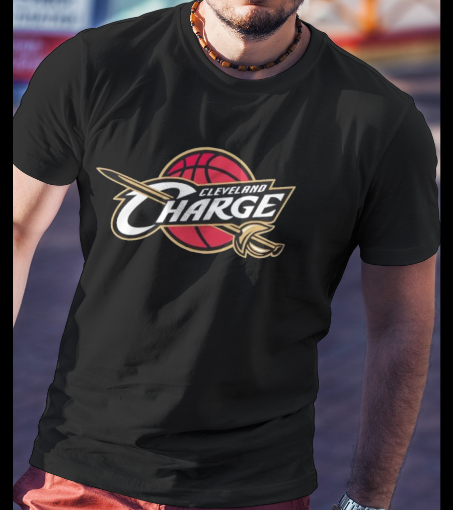 Cleveland Charge NBA G League Basketball Sword T-Shirt
