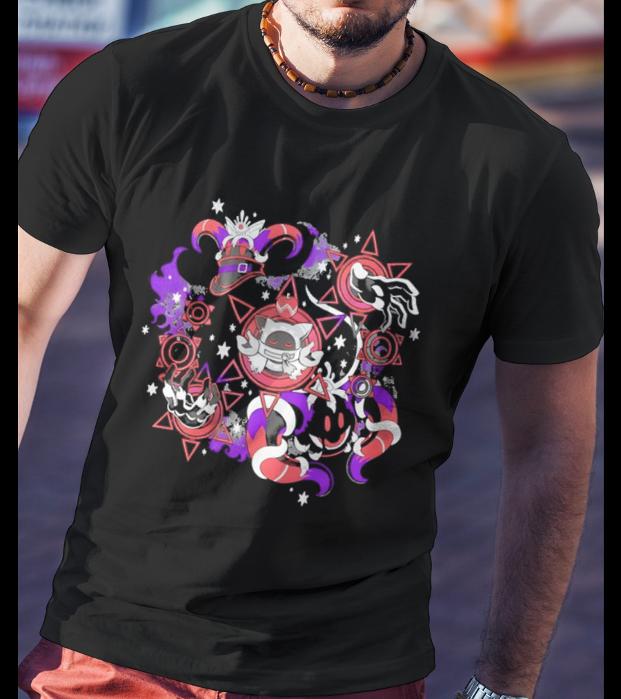 Magolor Kirby Games Rejected Regalia Cosmic Star Circle T-Shirt