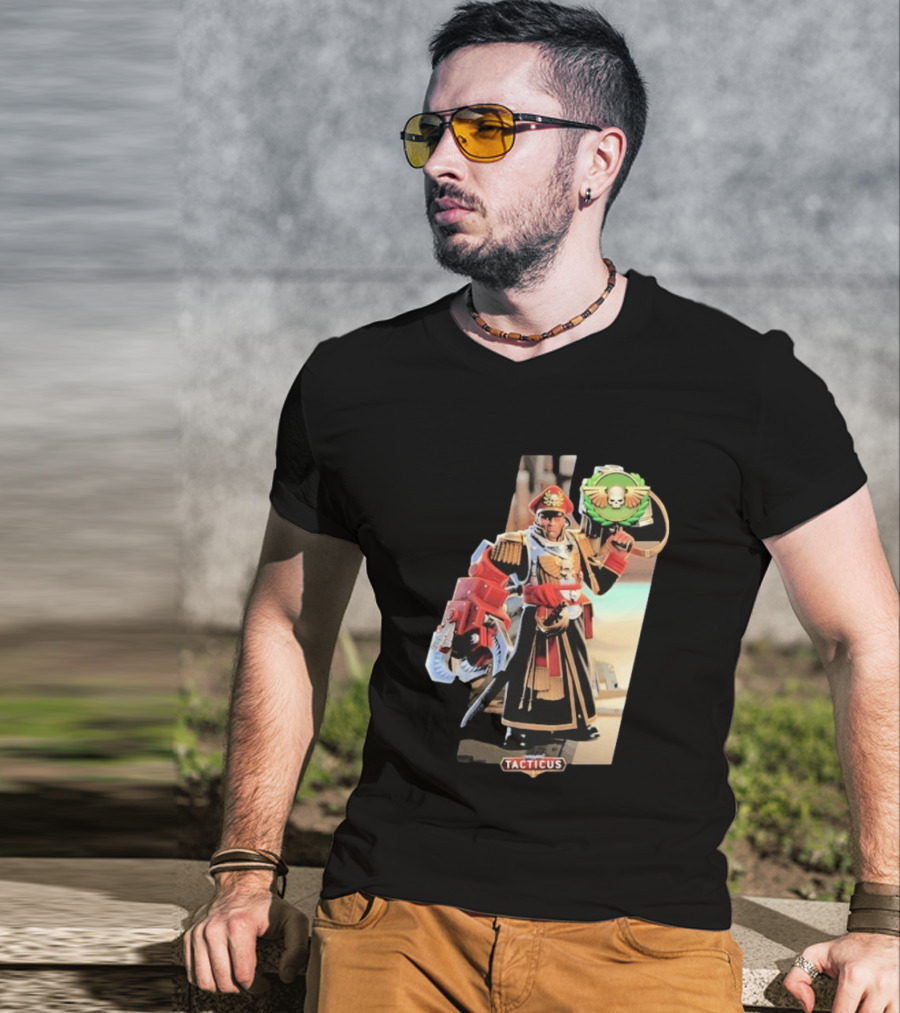 Warhammer 40 000 Tacticus Commissar Yarrick Iconic T-Shirt
