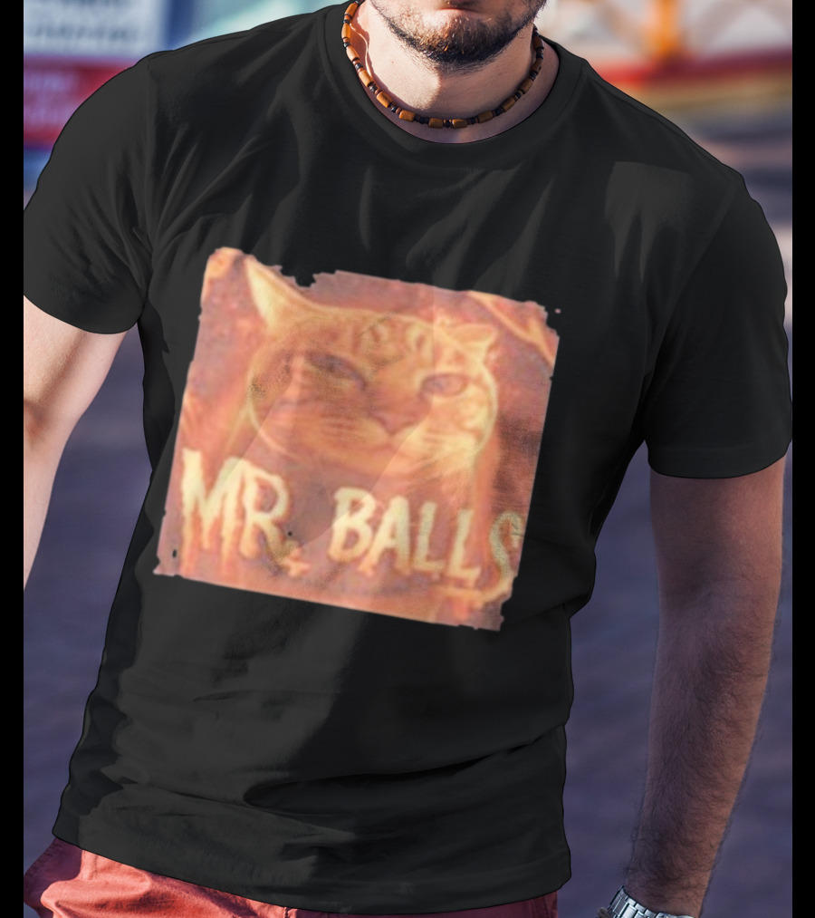Mr Balls Cat T-Shirt