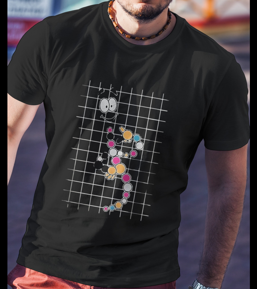 Mr DNA Grid Pattern Science Lover T-Shirt
